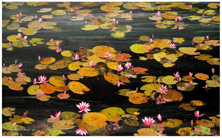 Waterlily 53, 75x120cm